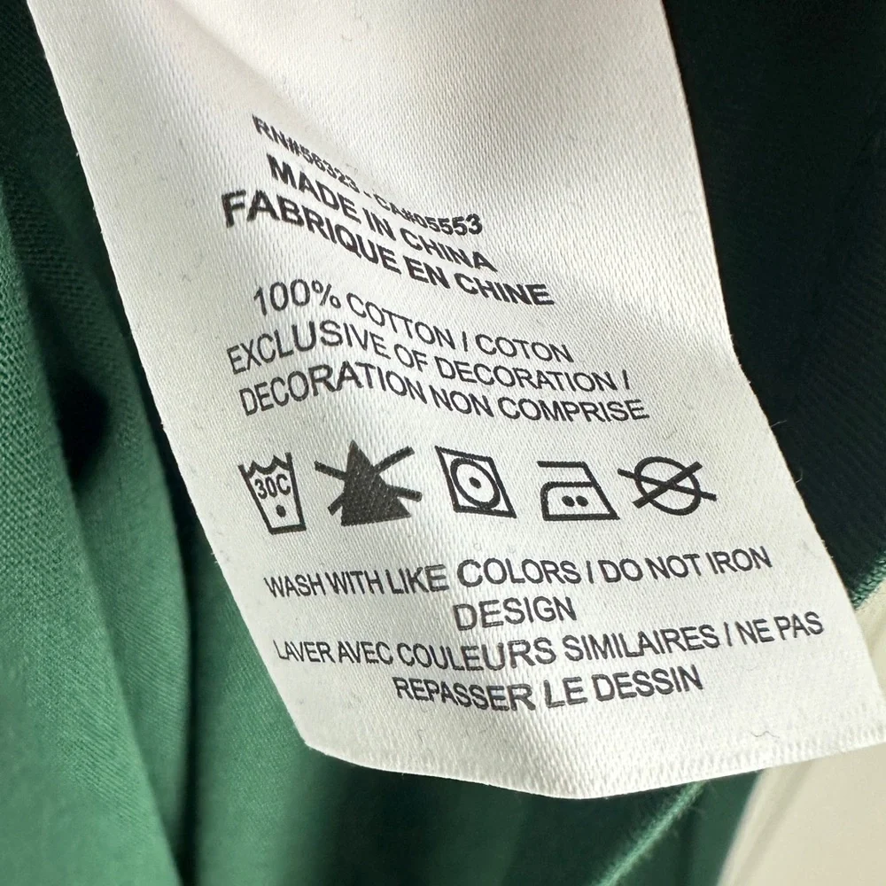 Nike Men’s XL Long Sleeve Green Cotton Basketball Shirt New with Tags DJ1584-333